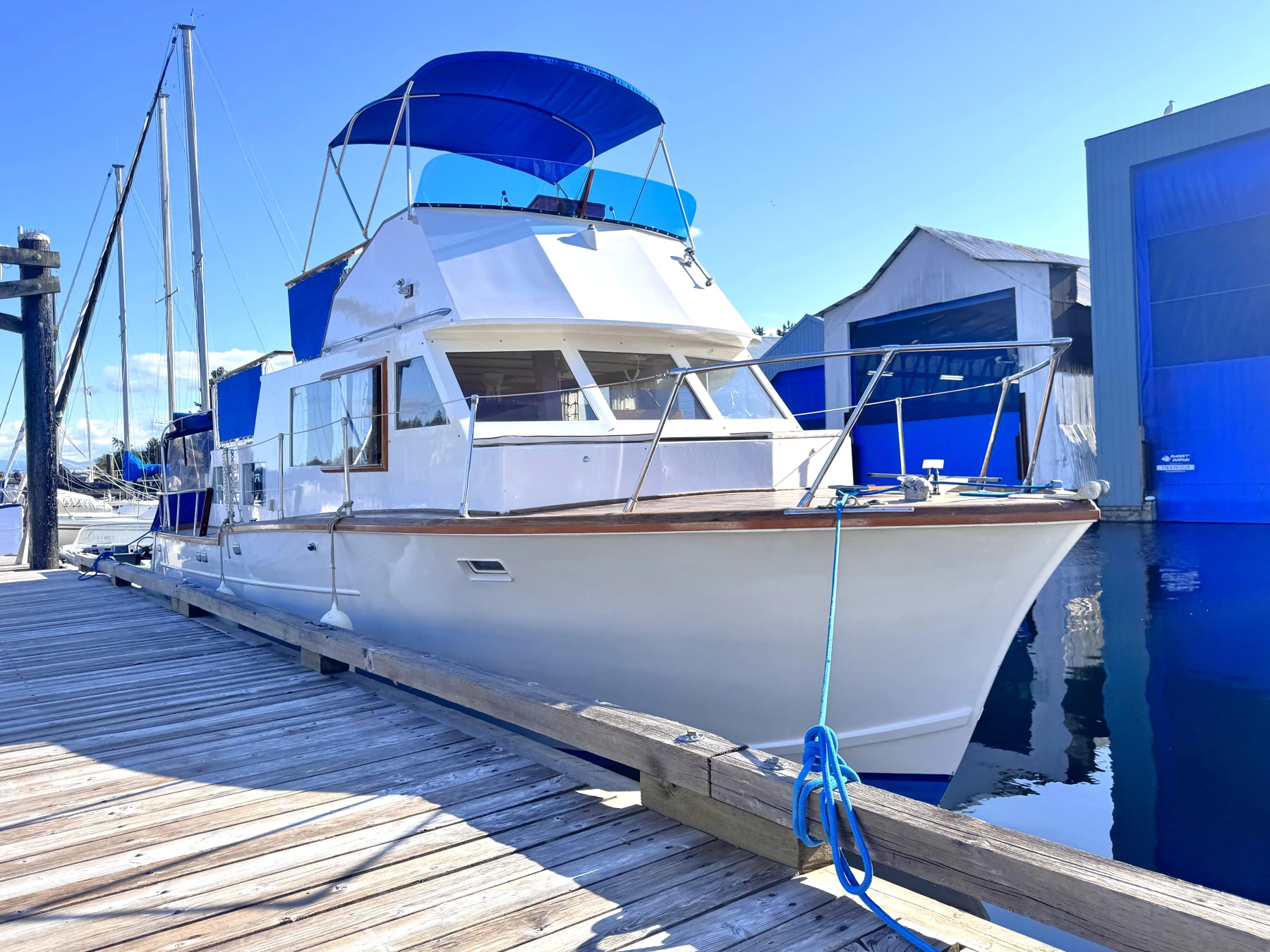 1962 Tollycraft Tricabin Trawler Trawler for sale